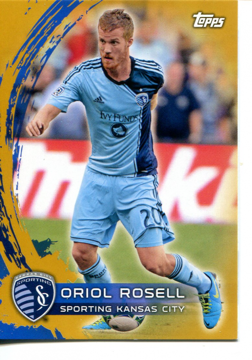2014 Topps MLS Gold #60 Oriol Rosell