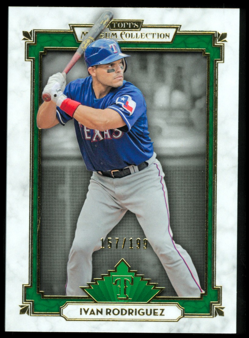 2014 Topps Museum Collection Green #47 Ivan Rodriguez