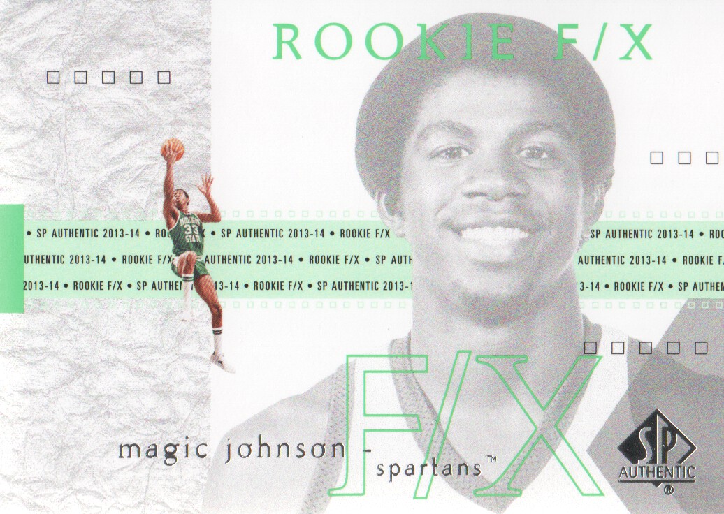 2013-14 SP Authentic #67 Magic Johnson F/X