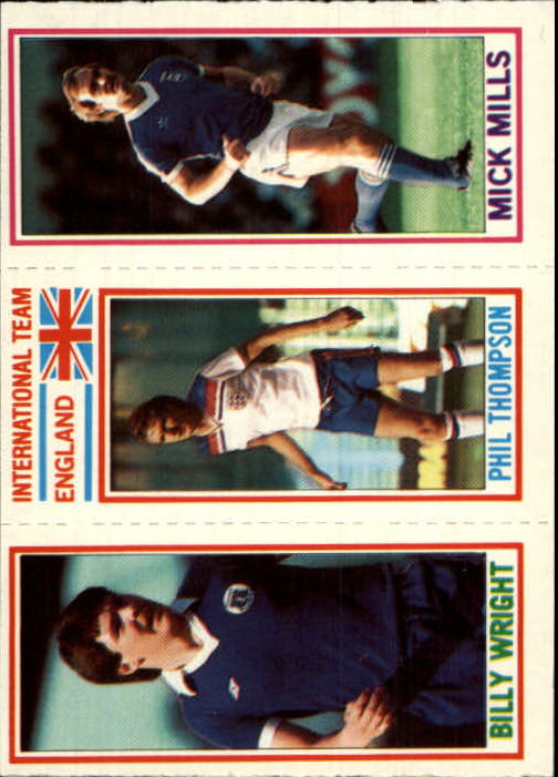 1981-82 Topps English League #26 26 Billy Wright/167 Phil Thompson/35 Mick Mills