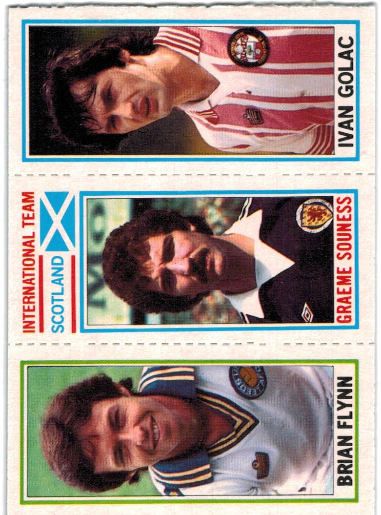 1981-82 Topps English League #33 33 Brian Flynn/179 Graeme Souness/96 Ivan Golac