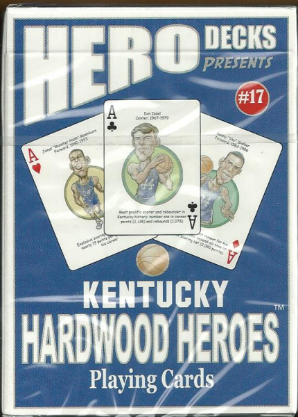 Kentucky Wildcats NCAA Basketball Hero Decks Playing Cards Poker Sized 52 Card Deck 