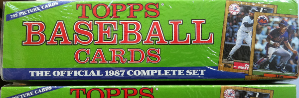 1987 Topps Baseball Factory Set-792 Cards