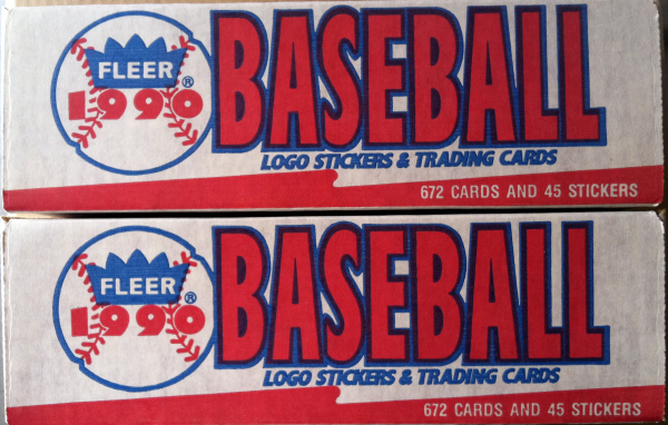 1990 Fleer Baseball Factory Set-672 Cards