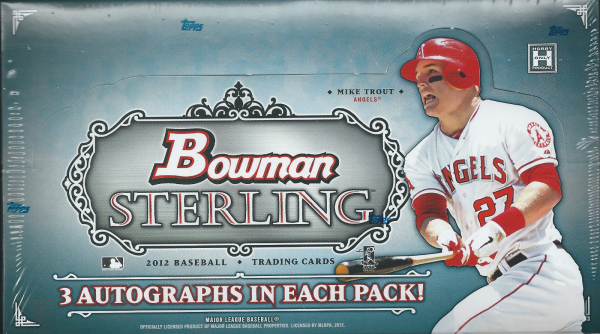 2012 Bowman STERLING Baseball Hobby Box