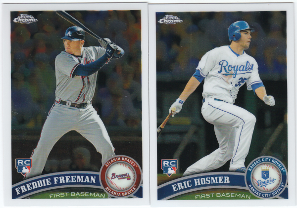 2011 Topps Chrome Baseball Hand Collated Set - 220 Cards