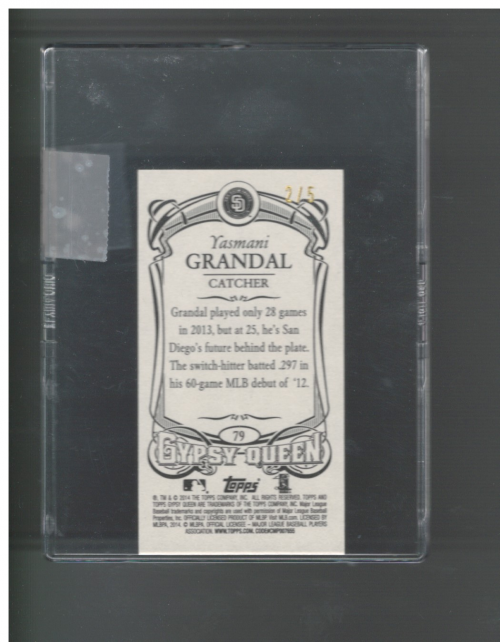 B5098- 2014 Topps Gypsy Queen BB Assorted Inserts -You Pick- 15+ FREE US SHIP - Picture 316 of 316