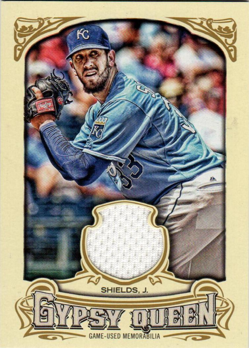 2014 Topps Gypsy Queen Relics #GQRJSH James Shields