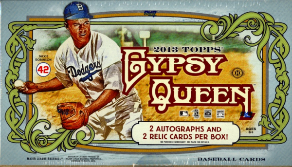 2013 Topps GYPSY QUEEN Baseball HOBBY Box
