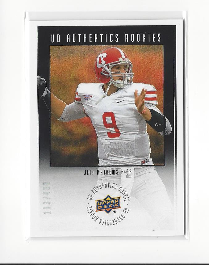 2014 Upper Deck Authentics Rookies #UA39 Jeff Mathews