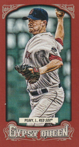 2014 Topps Gypsy Queen Mini Red #55 Jake Peavy