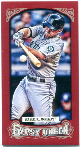 2014 Topps Gypsy Queen Mini Red #133 Kyle Seager