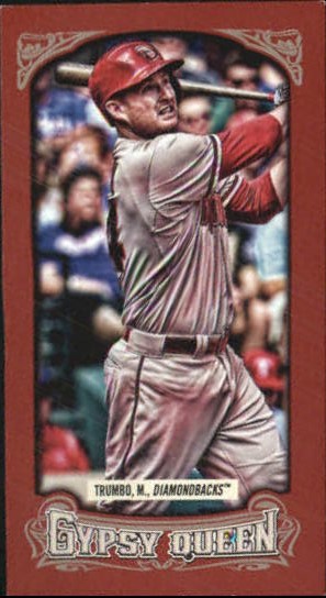 2014 Topps Gypsy Queen Mini Red #192 Mark Trumbo