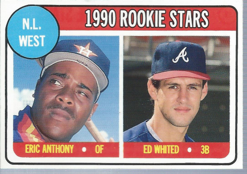 1990 Baseball Cards Magazine #13 Eric Anthony/Ed Whited