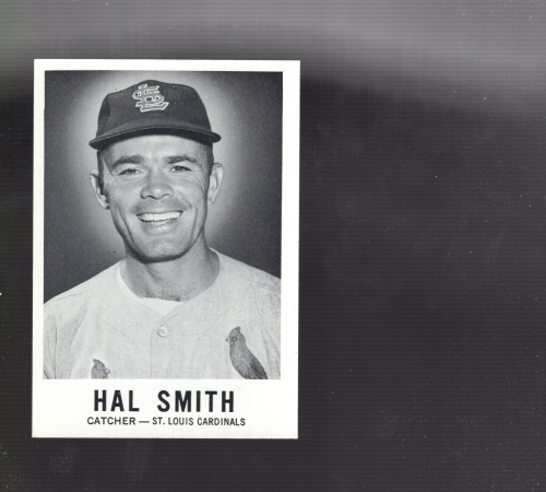1960 Leaf #58C Hal Smith/No team on back