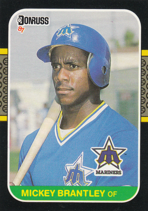 50ct Lot - 1987 Donruss Baseball Mariners Mickey Brantley Card# 656