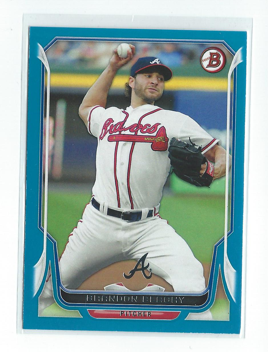 2014 Bowman Blue #4 Brandon Beachy