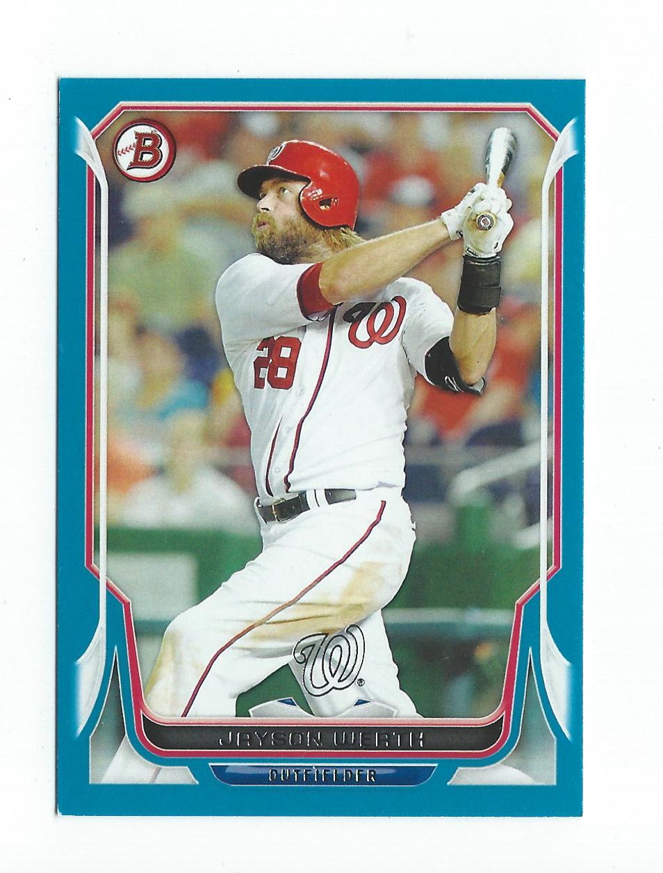 2014 Bowman Blue #47 Jayson Werth