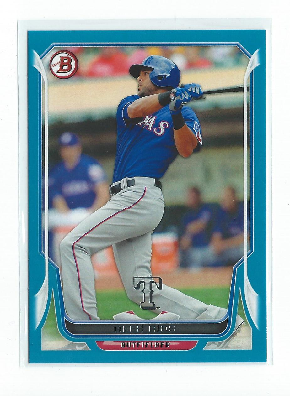2014 Bowman Blue #89 Alex Rios