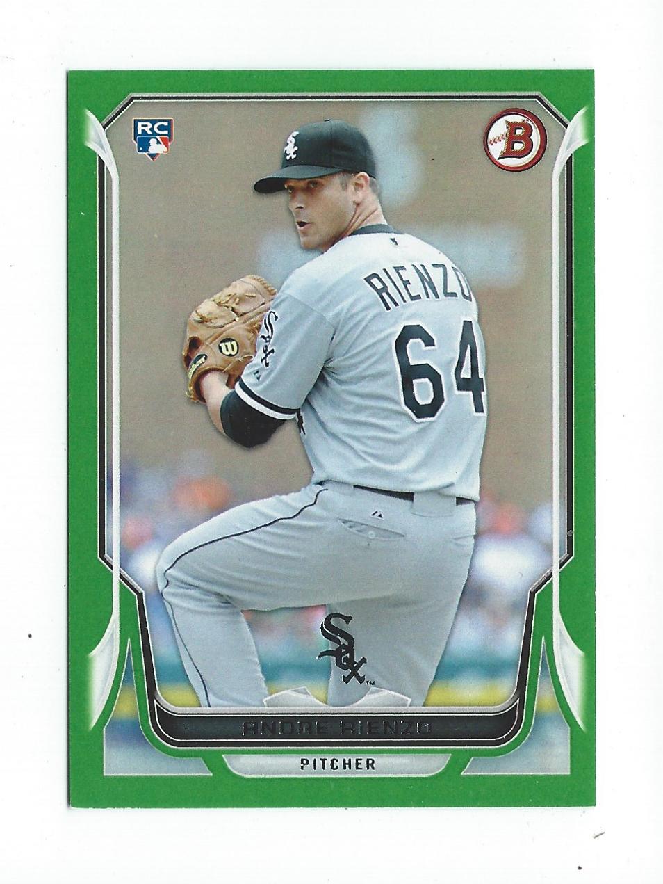 2014 Bowman Green #131 Andre Rienzo