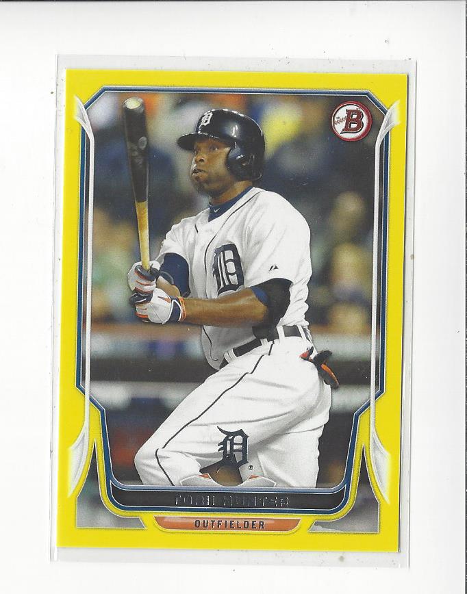 2014 Bowman Yellow #38 Torii Hunter