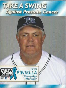 2003 Take A Swing Against Prostate Cancer #NNO Lou Piniella