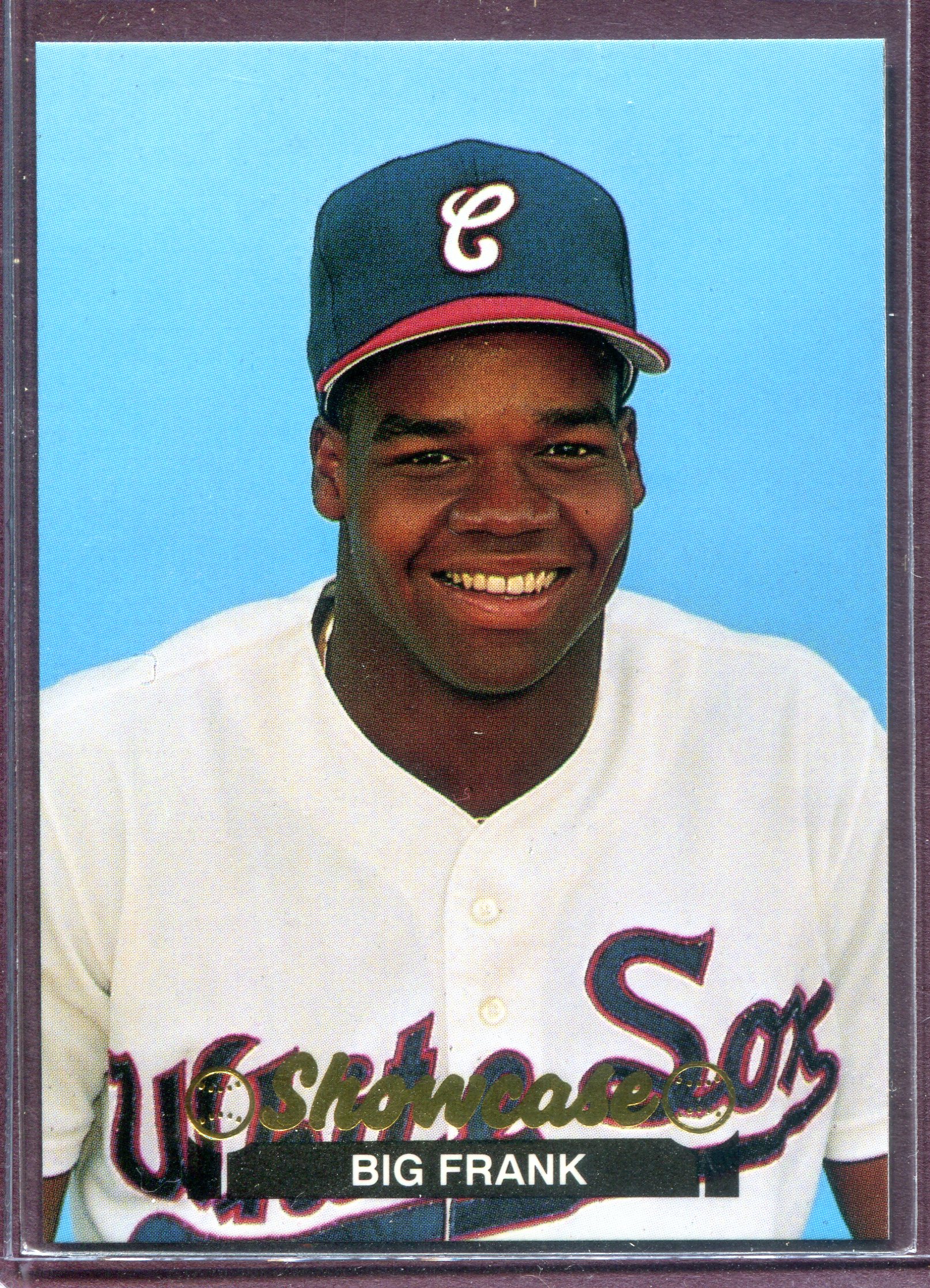 FRANK THOMAS 1991 Showcase Price Guide Baseball Card 35 (/10,000