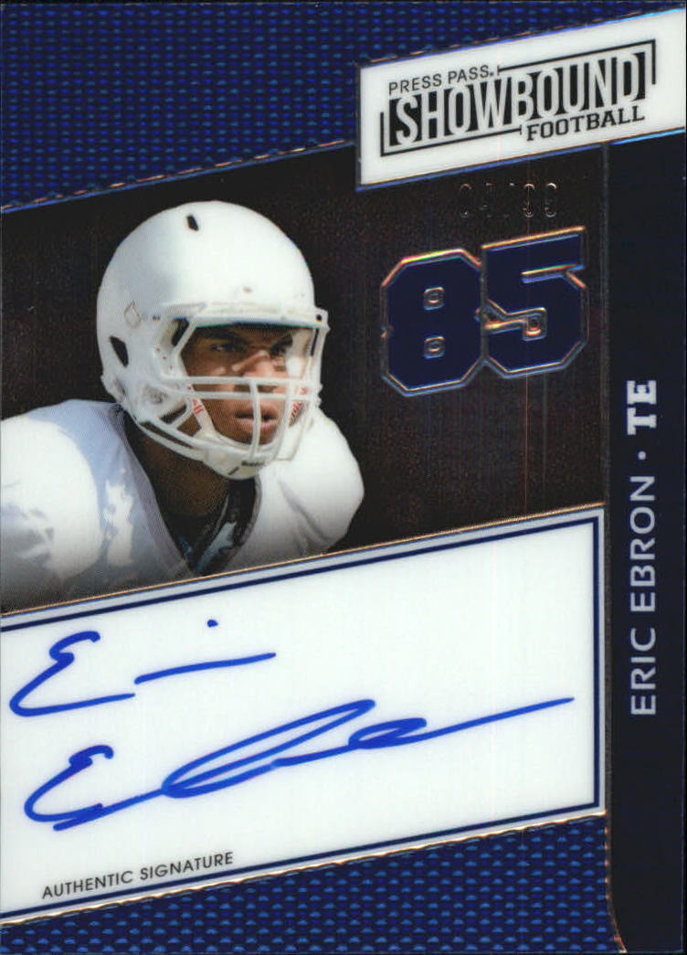 2014 Press Pass Showbound Blue #SBEE Eric Ebron/79*