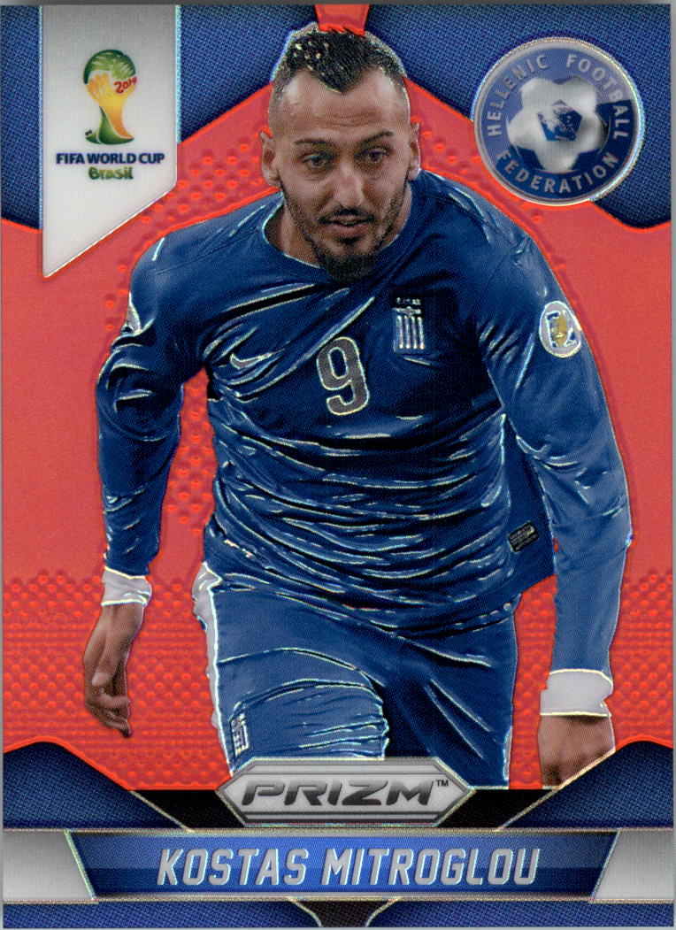 PANINI 221 Kostas Mitroglou Grecia FIFA World Cup 2014 Brasile