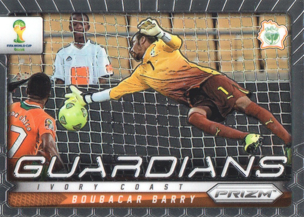2014 Panini Prizm World Cup Soccer Trading Cards Guardians: Pick From List