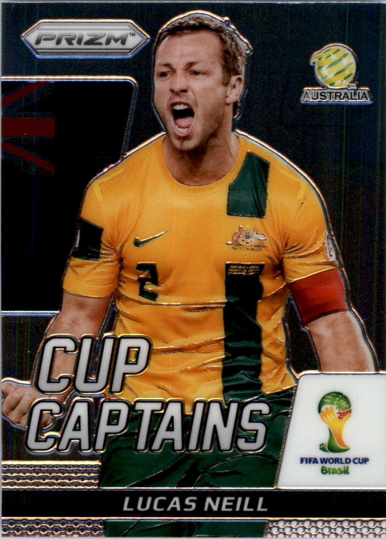 2014 Panini Prizm World Cup Cup Captains #19 Lucas Neill