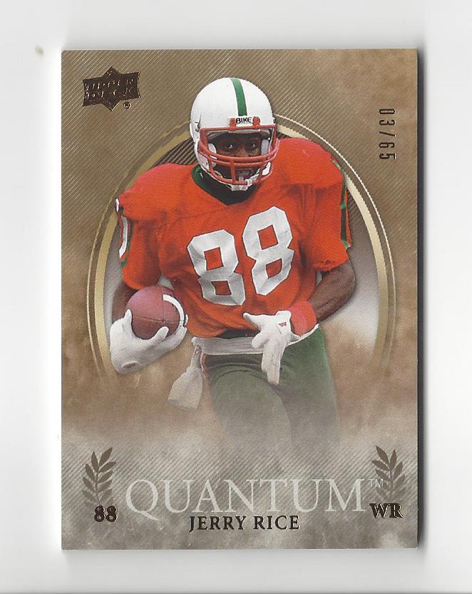 2013 Upper Deck Quantum #20 Jerry Rice