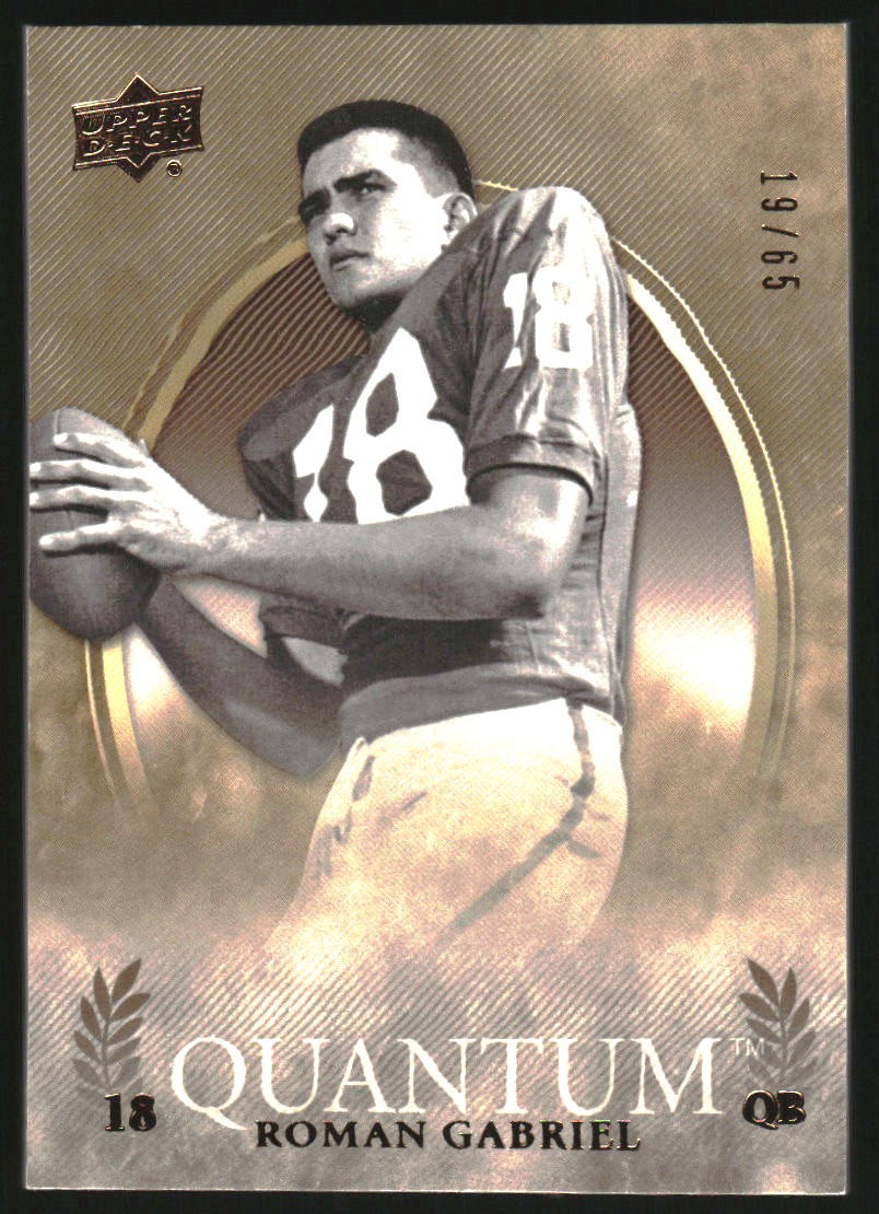 2013 Upper Deck Quantum #37 Roman Gabriel