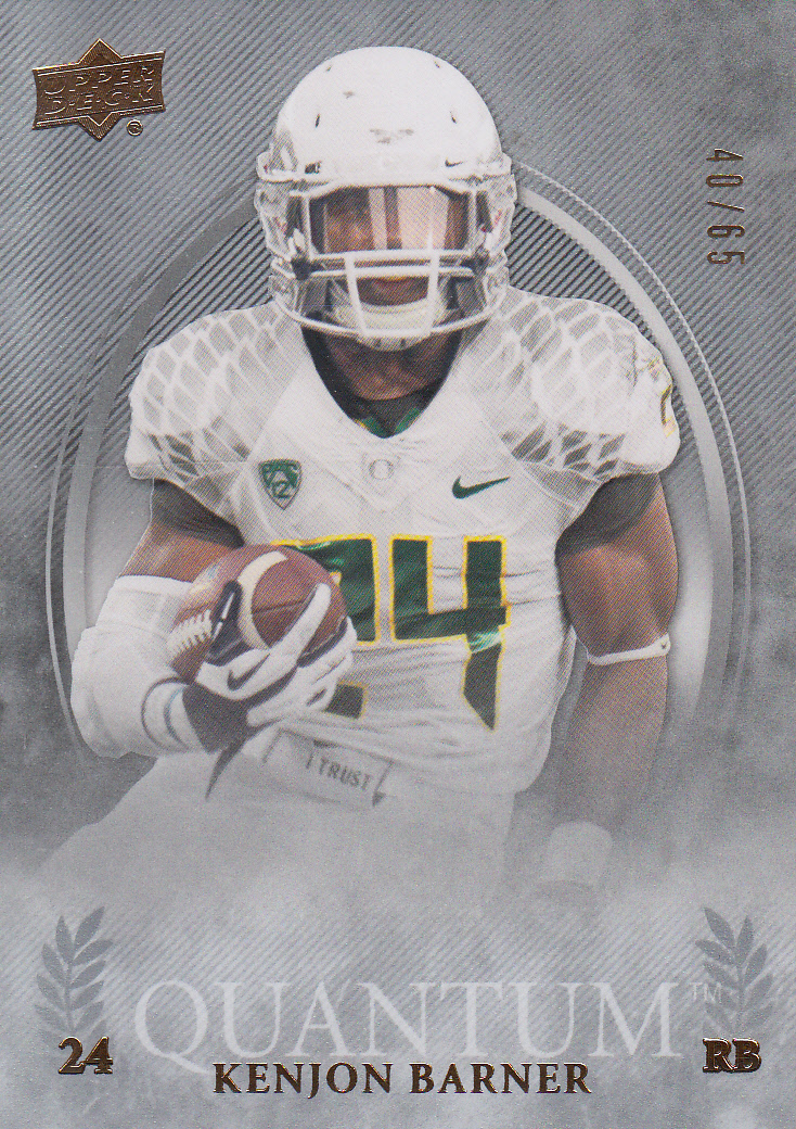 2013 Upper Deck Quantum #47 Kenjon Barner
