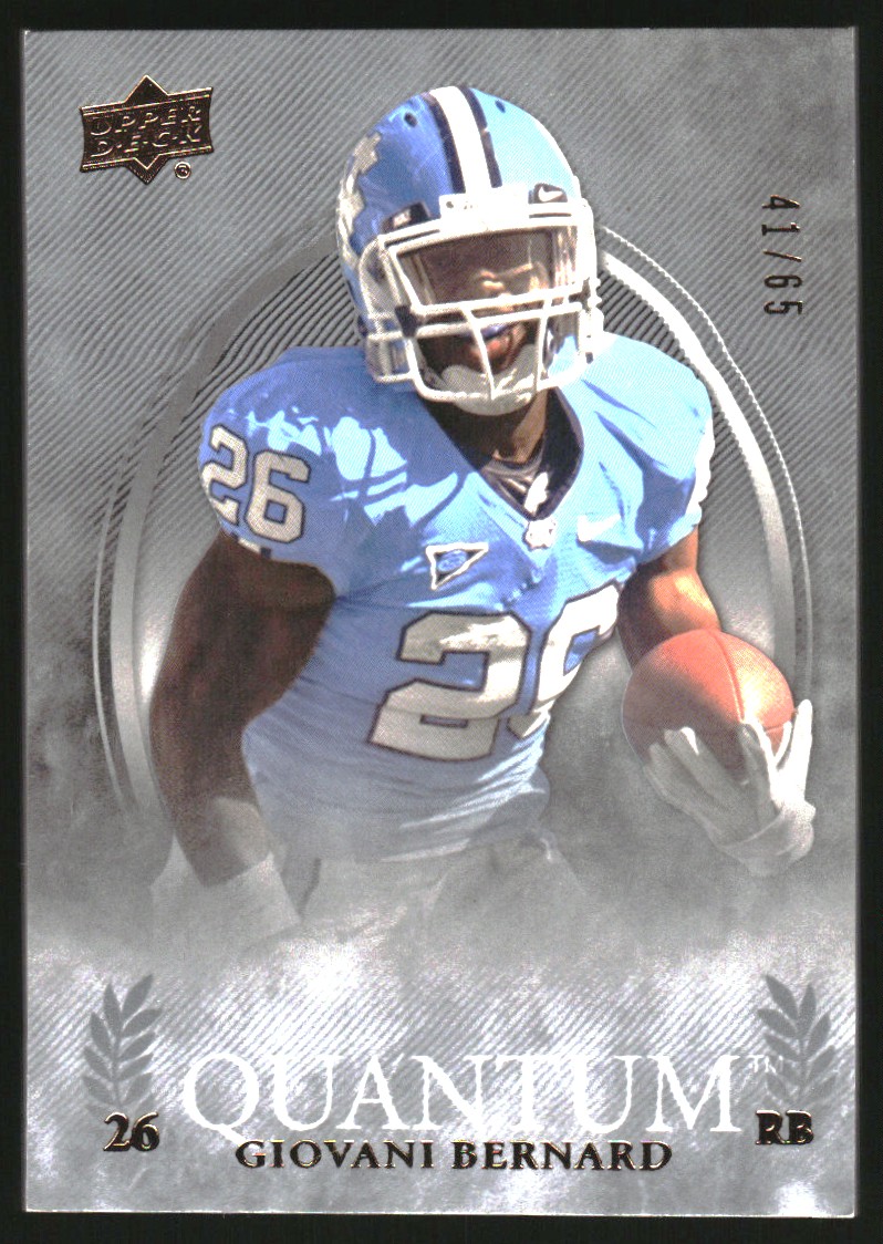 2013 Upper Deck Quantum #54 Giovani Bernard