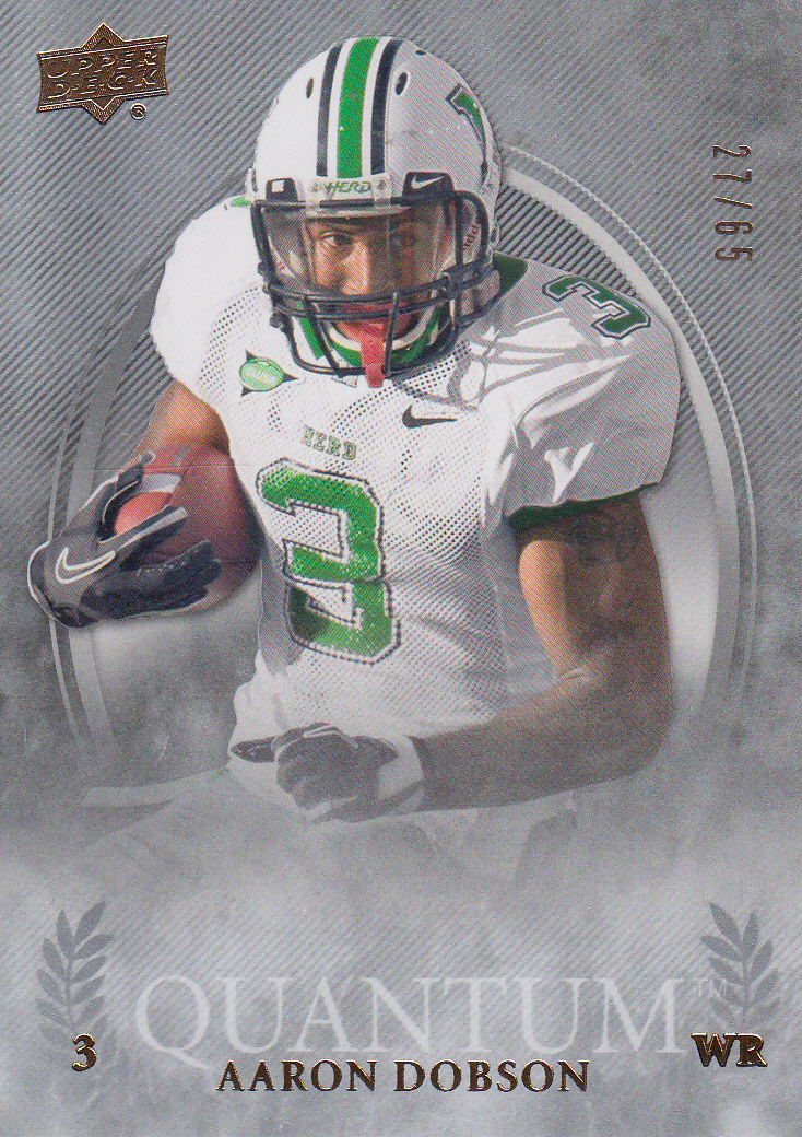2013 Upper Deck Quantum #65 Aaron Dobson