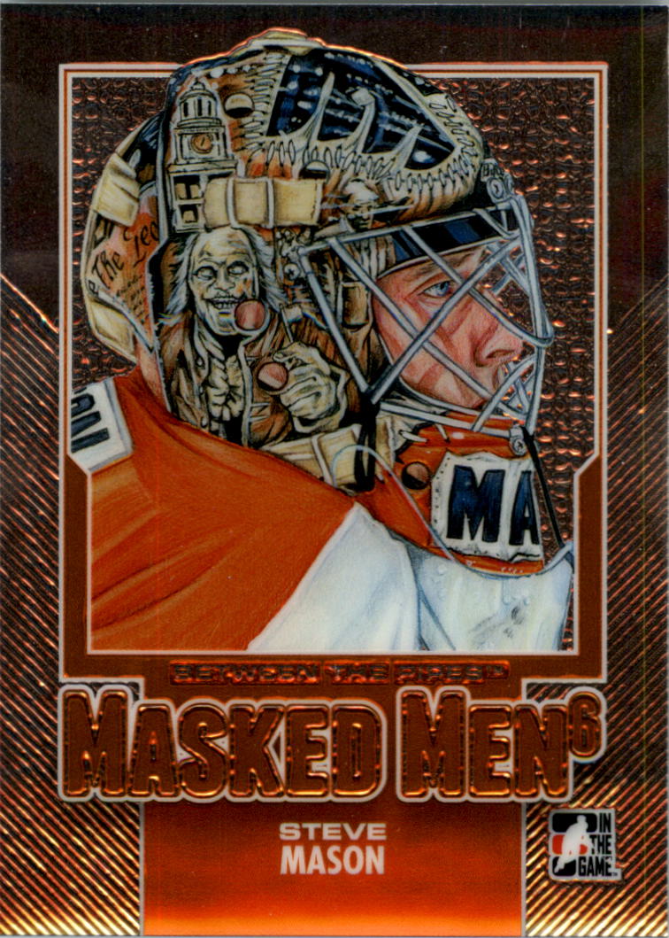 2013-14 Between the Pipes Masked Men 6 Silver #MM10 Steve Mason