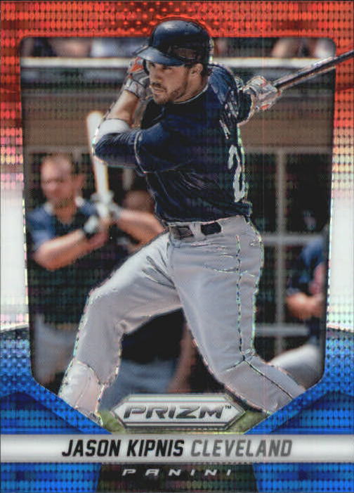 2014 Panini Prizm Prizms Red White and Blue Pulsar #122 Jason Kipnis