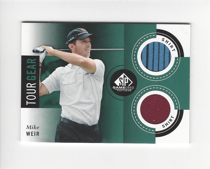 2014 SP Game Used Tour Gear #TGWE Mike Weir C