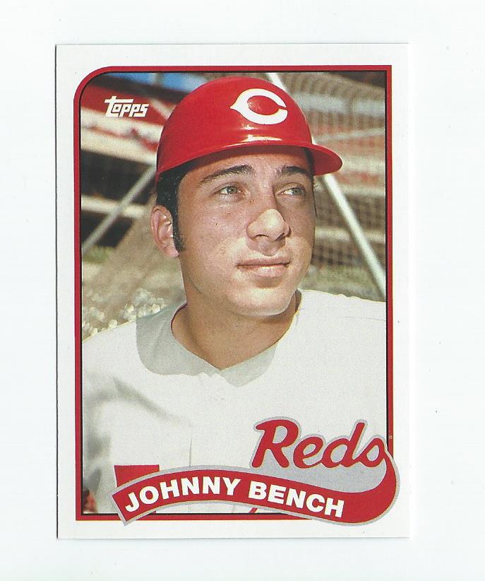 Johnny Bench cards (1988-2023) Reds - You Choose