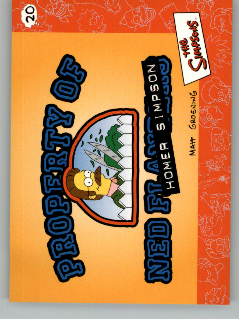 Simpsons Ned Flanders Decal 