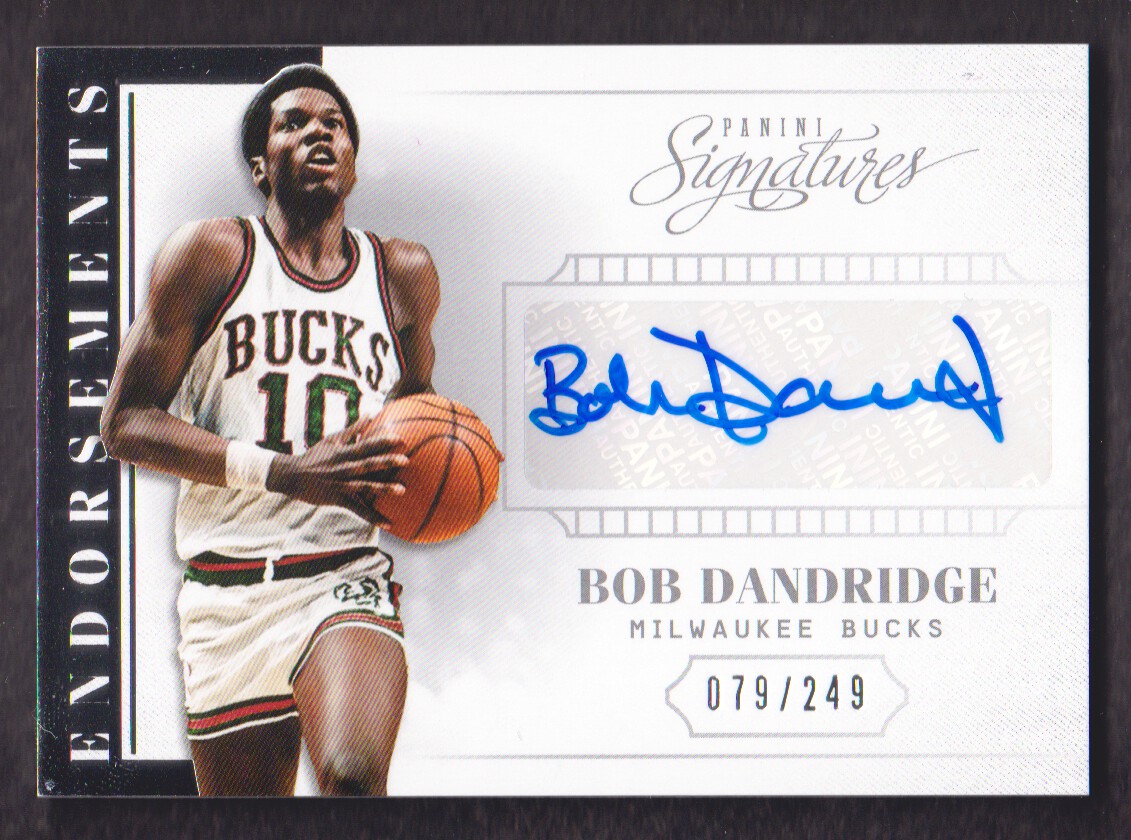 2013-14 Panini Signatures Endorsements #53 Bob Dandridge/249