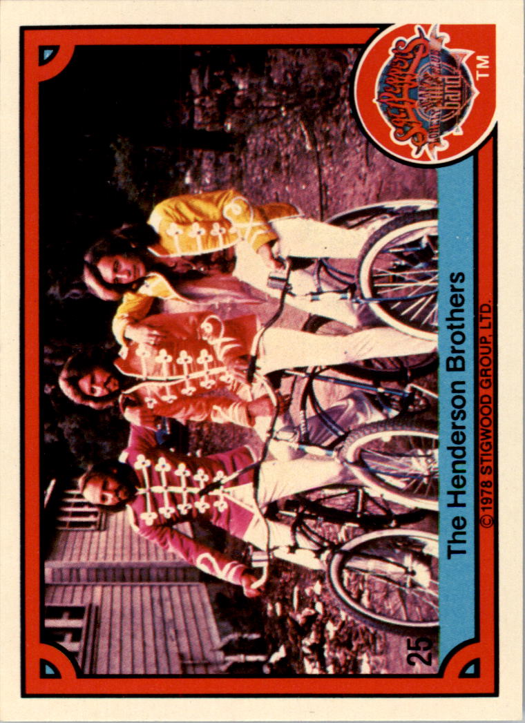 1978 Donruss Sgt. Pepper's Lonely Hearts Club Band #25 The Henderson Brothers