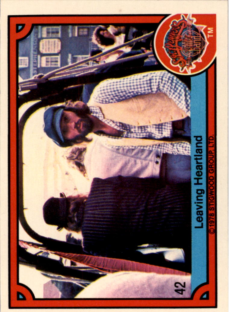 1978 Donruss Sgt. Pepper's Lonely Hearts Club Band #42 Leaving Heartland