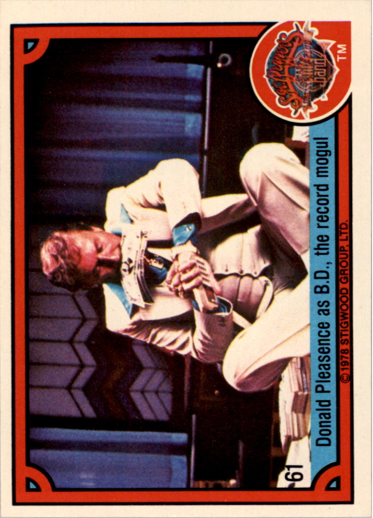 1978 Donruss Sgt. Pepper's Lonely Hearts Club Band #61 Donald Pleasence as B.D., the record mogul