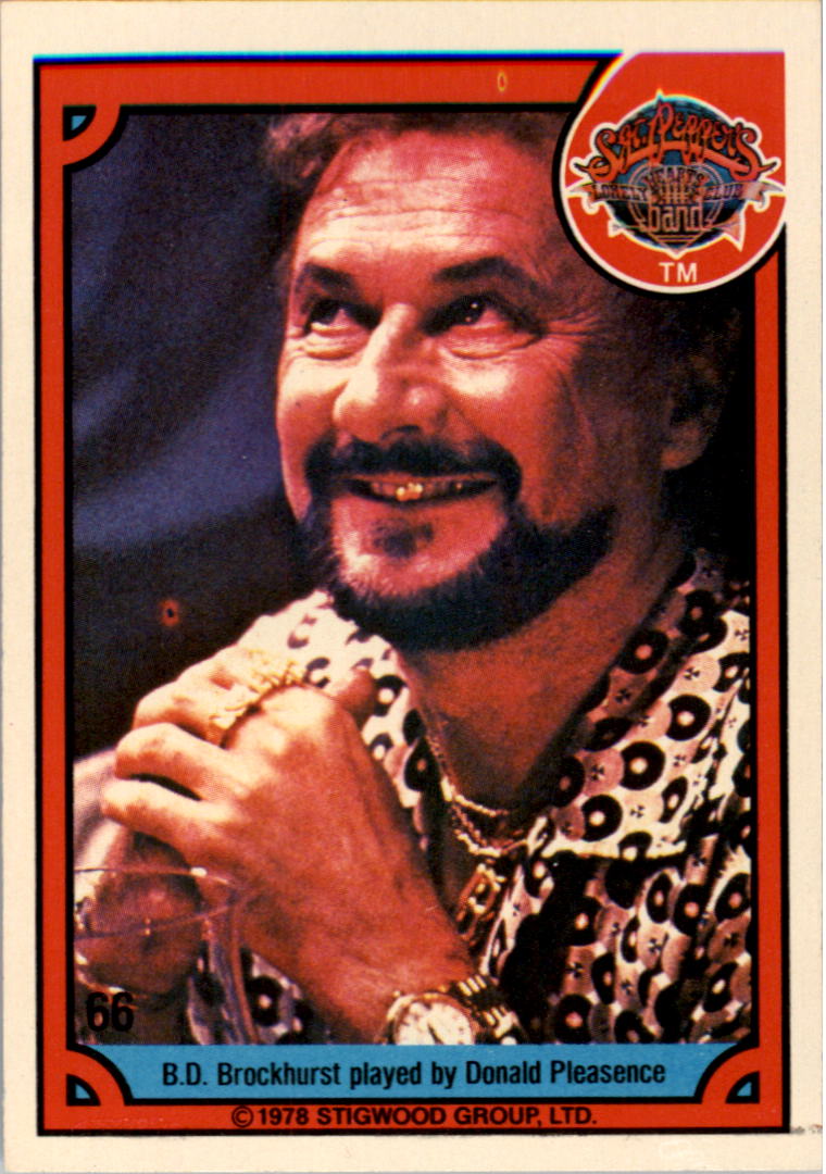 1978 Donruss Sgt. Pepper's Lonely Hearts Club Band #66 B.D. Brockhurst played by Donald Pleasence