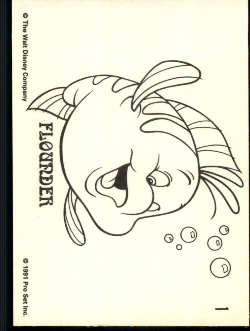 The Little Mermaid (1991 Pro Set) "Promo and Insert" Cards - Picture 5 of 77