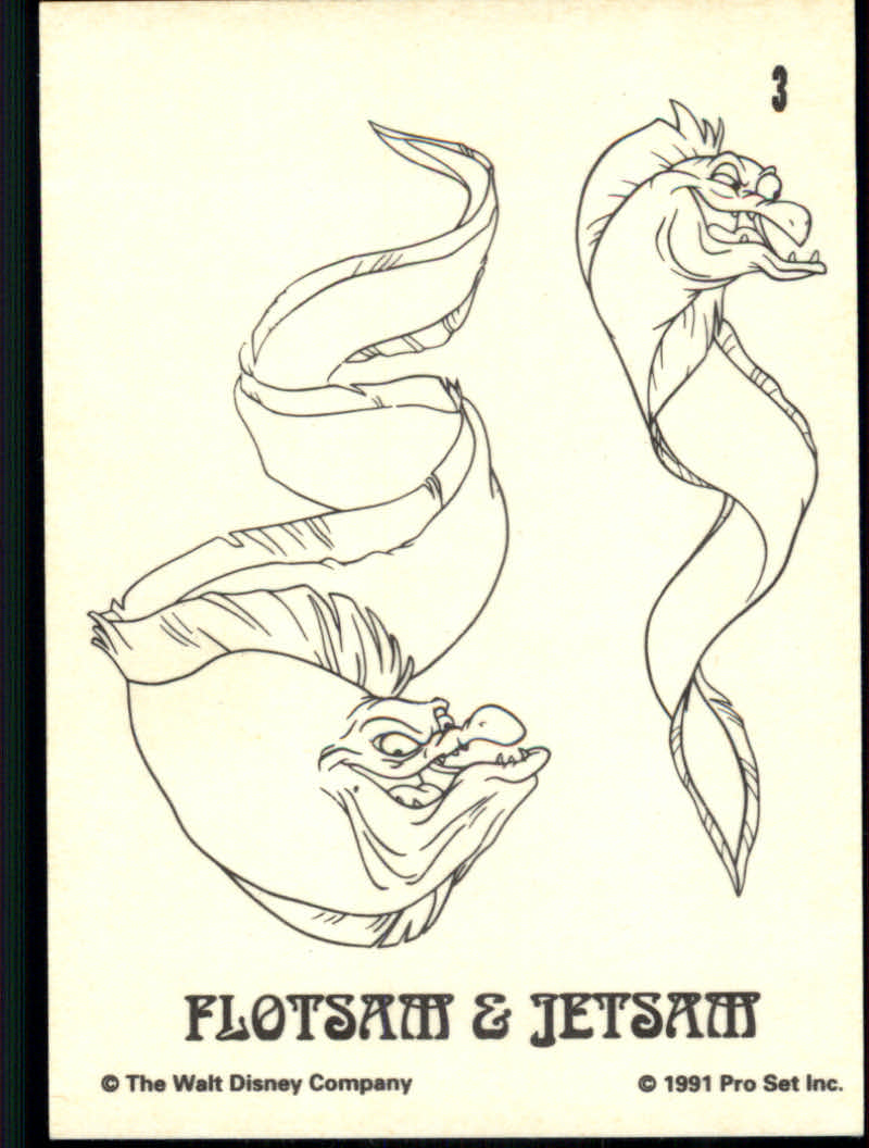 The Little Mermaid (1991 Pro Set) "Promo and Insert" Cards - Picture 9 of 77