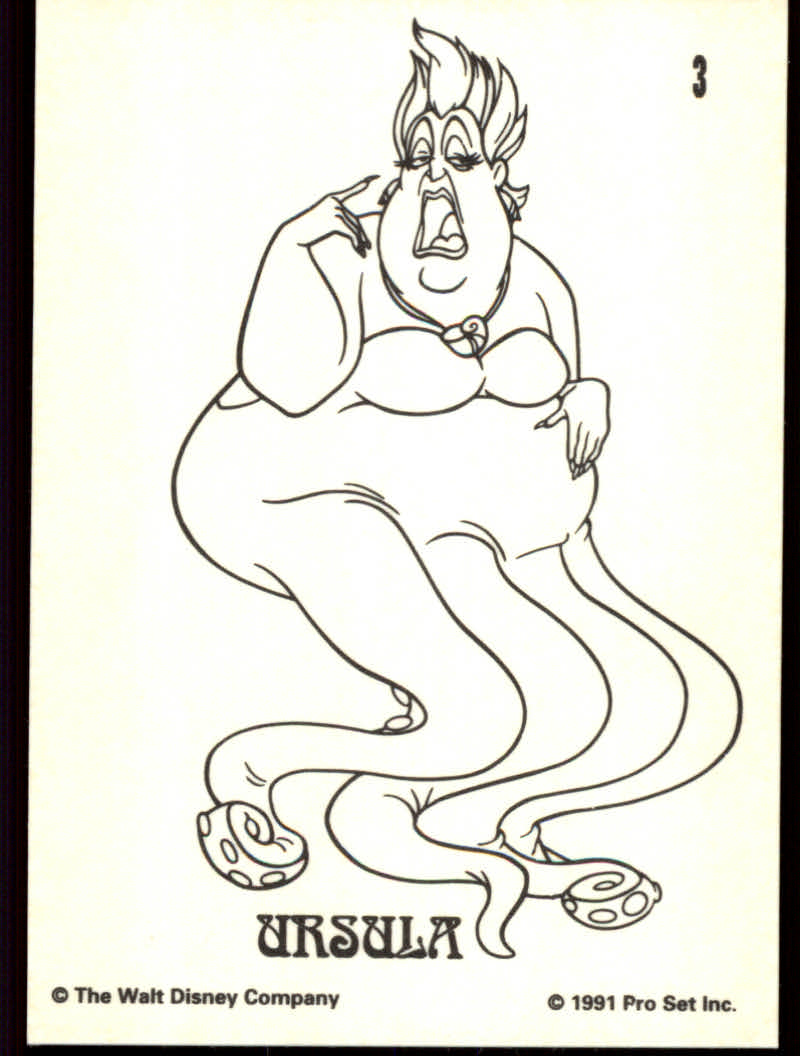 The Little Mermaid (1991 Pro Set) "Promo and Insert" Cards - Picture 8 of 77