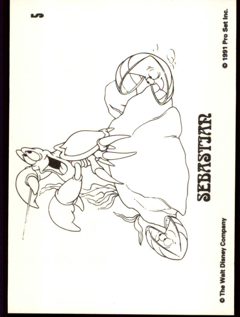 The Little Mermaid (1991 Pro Set) "Promo and Insert" Cards - Picture 12 of 77